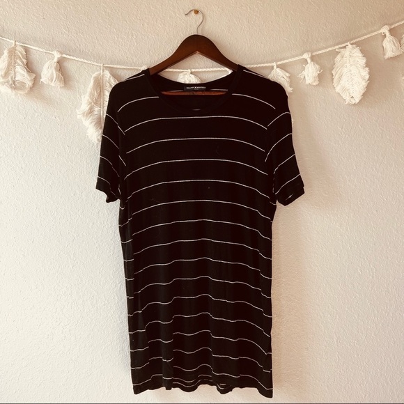 Brandy Melville Dresses & Skirts - Brandy Melville | Striped T-Shirt Dress